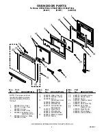 Preview for 4 page of KitchenAid KEBS207DAL2 Parts List