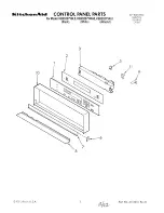 KitchenAid KEBS207YAL0 Parts List preview