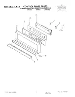 KitchenAid KEBS207YAL2 Parts List preview