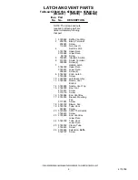 Preview for 6 page of KitchenAid KEBS207YAL3 Parts List