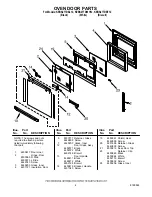 Preview for 4 page of KitchenAid KEBS277DBL12 Parts List