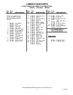 Preview for 7 page of KitchenAid KEBS277YAL2 Parts List