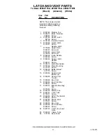 Preview for 10 page of KitchenAid KEBS277YAL2 Parts List