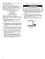 Preview for 4 page of KitchenAid KECC056RBL Installation Instructions Manual