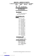 Preview for 3 page of KitchenAid KECC568GAL1 Parts List