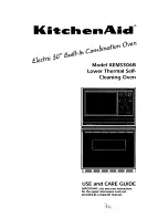 Preview for 1 page of KitchenAid KEMS306B Use And Care Manual