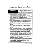 Preview for 3 page of KitchenAid KEMS306B Use And Care Manual