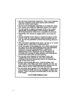 Preview for 4 page of KitchenAid KEMS306B Use And Care Manual