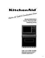 Preview for 1 page of KitchenAid KEMS306X Use And Care Manual