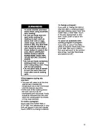 Preview for 15 page of KitchenAid KEMS306X Use And Care Manual