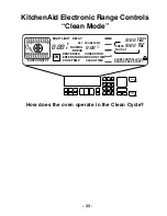 Preview for 81 page of KitchenAid KERC500B Reference Manual