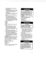 Preview for 19 page of KitchenAid KEYL507W Use And Care Manual