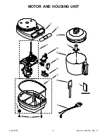 Preview for 2 page of KitchenAid KFC3100WH2 Parts List