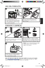 Preview for 27 page of KitchenAid KFC3510 Owner'S Manual