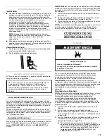 Preview for 25 page of KitchenAid KFCO22EVBL - 20cf - Dr 3WIDE Filtered Ice User Instructions