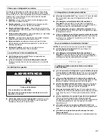 Preview for 27 page of KitchenAid KFCO22EVBL - 20cf - Dr 3WIDE Filtered Ice User Instructions