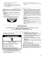 Preview for 41 page of KitchenAid KFCO22EVBL - 20cf - Dr 3WIDE Filtered Ice User Instructions