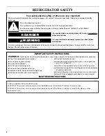 Preview for 2 page of KitchenAid KFIS29BBBL Use & Care Manual