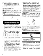 Preview for 8 page of KitchenAid KFIS29BBBL Use & Care Manual