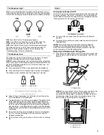 Preview for 9 page of KitchenAid KFIS29BBBL Use & Care Manual