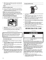 Preview for 10 page of KitchenAid KFIS29BBBL Use & Care Manual