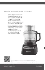 Preview for 44 page of KitchenAid KFP0924 Instructions Manual