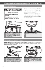 Preview for 50 page of KitchenAid KFP0924 Instructions Manual