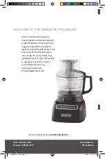 Preview for 2 page of KitchenAid KFP0935Q Instructions Manual