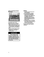 Preview for 12 page of KitchenAid KGBS276X Use And Care Manual