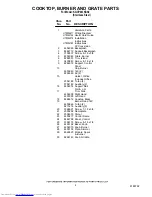 Preview for 2 page of KitchenAid KGCP463KSS0 Parts List