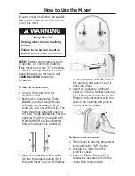 Preview for 10 page of KitchenAid KHM9PER - Hand Mixer Instructions And Recipes Manual