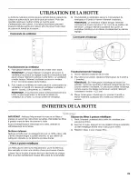 Preview for 29 page of KitchenAid KHSU205WBA0 Installation Instructions And Use & Care Manual