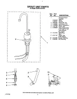 Preview for 4 page of KitchenAid KHWG160YWHO Parts List