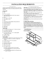 Preview for 4 page of KitchenAid KICU460WSS0 Installation & Use Manual