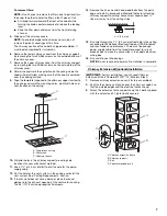 Preview for 7 page of KitchenAid KICU460WSS0 Installation & Use Manual