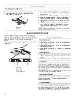 Preview for 10 page of KitchenAid KICU460WSS0 Installation & Use Manual