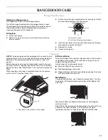 Preview for 11 page of KitchenAid KICU460WSS0 Installation & Use Manual