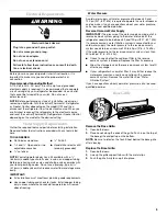 Preview for 5 page of KitchenAid KitchenAid SIDE BY SIDE REFRIGERATOR Use And Care Manual