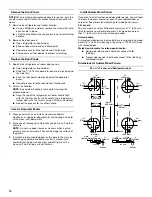 Preview for 10 page of KitchenAid KitchenAid SIDE BY SIDE REFRIGERATOR Use And Care Manual