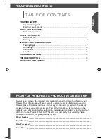 Preview for 3 page of KitchenAid KMT2116 Instructions Manual