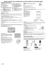 Preview for 1 page of KitchenAid KOCE507ESS Quick Start Manual