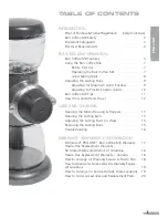 Preview for 3 page of KitchenAid KPCG100ER - Pro Line Burr Coffee Grinder Instructions Manual