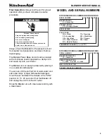 Preview for 9 page of KitchenAid KSB540ER0 Service Manual