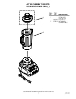 Preview for 3 page of KitchenAid KSB580CR0 Parts List