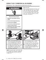 Preview for 6 page of KitchenAid KSBC1B0 Manual