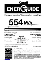 Preview for 2 page of KitchenAid KSC23C8EYB Energy Manual