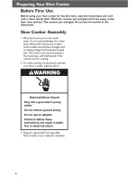 Preview for 8 page of KitchenAid KSC26223 Instructions Manual