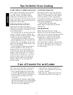 Preview for 12 page of KitchenAid KSC700 Instructions And Recipes Manual