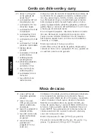 Preview for 78 page of KitchenAid KSC700 Instructions And Recipes Manual