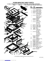 Preview for 4 page of KitchenAid KSCS23FTBL - Architect Series II: 23.1 cu. ft Parts List